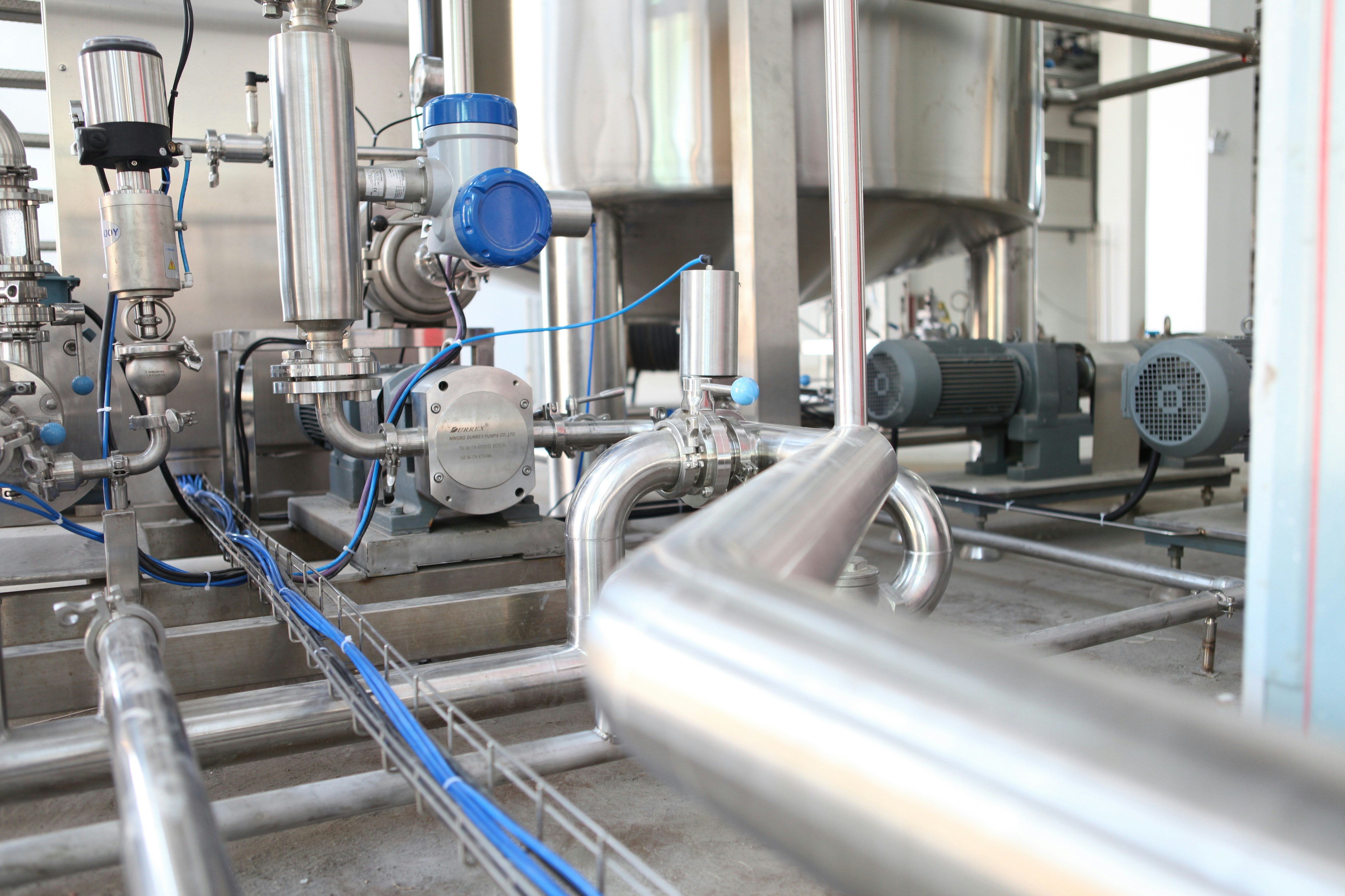 Dairy processing plant